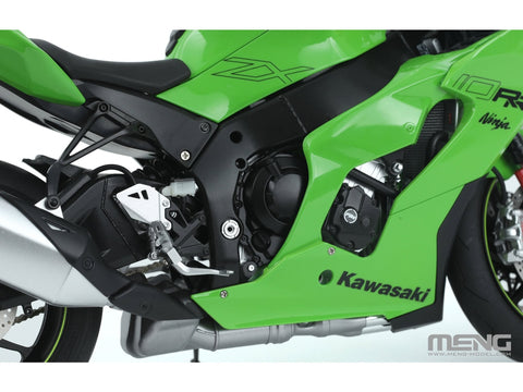Meng Kawasaki Ninja ZX-10RR spalvotas motociklo modelis 1/9 MT-008S