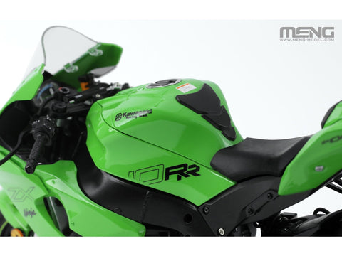 Meng Kawasaki Ninja ZX-10RR spalvotas motociklo modelis 1/9 MT-008S
