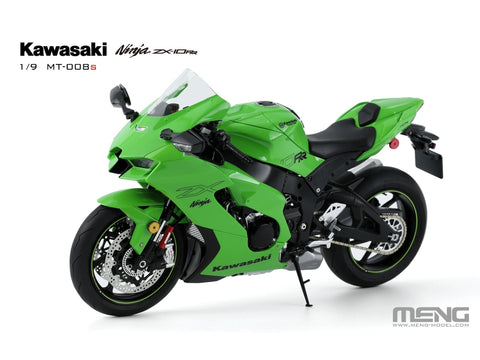 Meng Kawasaki Ninja ZX-10RR spalvotas motociklo modelis 1/9 MT-008S