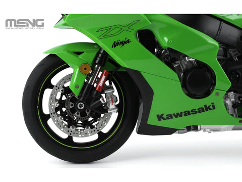 Meng Kawasaki Ninja ZX-10RR spalvotas motociklo modelis 1/9 MT-008S