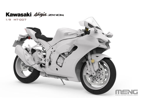 Meng Kawasaki Ninja ZX-10R 1/9 plastikinis surenkamas modelis