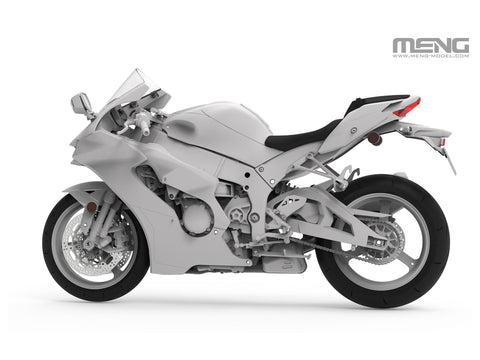 Meng Kawasaki Ninja ZX-10R 1/9 plastikinis surenkamas modelis