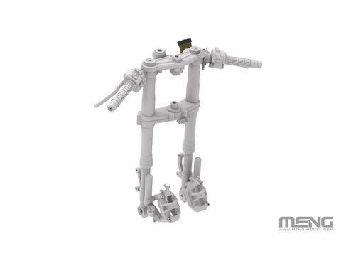 Meng Kawasaki Ninja ZX-10R 1/9 plastikinis surenkamas modelis