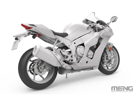 Kawasaki Ninja ZX-10RR plastikinis motociklo modelis 1/9, surenkamas