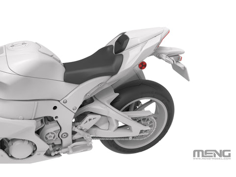 Kawasaki Ninja ZX-10RR plastikinis motociklo modelis 1/9, surenkamas