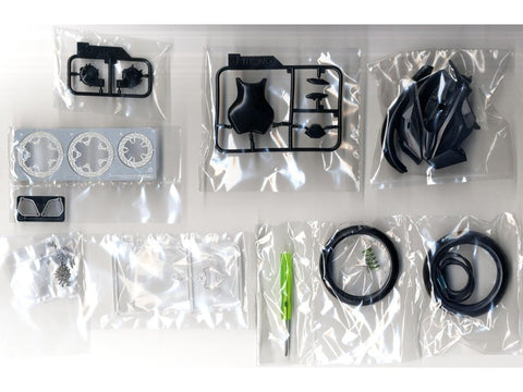 Meng Kawasaki Ninja H2R 1/9 plastikinis surenkamas modelis (nenudažytas)