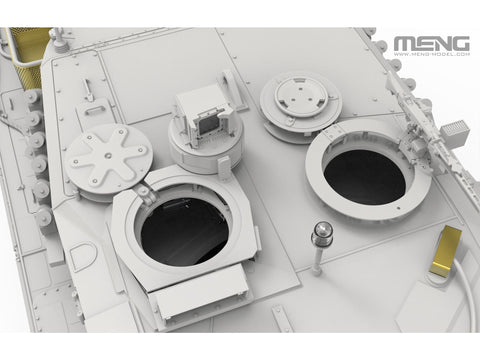 Meng Leopard 2A6 tanko modelis 1/35, plastikinis surenkamas rinkinys TS-055