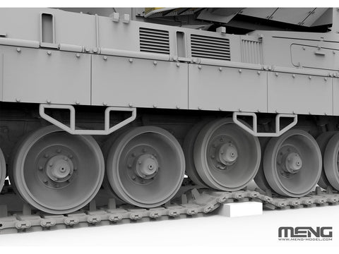 Meng Leopard 2 A8 vokiečių tankas 1/35 plastikinis modelis