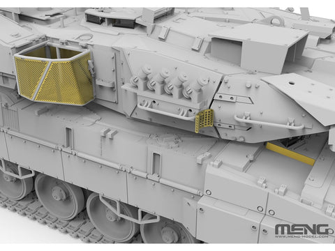 Meng Leopard 2 A8 vokiečių tankas 1/35 plastikinis modelis