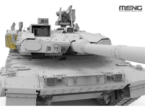 Meng Leopard 2 A8 vokiečių tankas 1/35 plastikinis modelis
