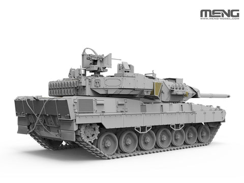 Meng Leopard 2 A8 vokiečių tankas 1/35 plastikinis modelis