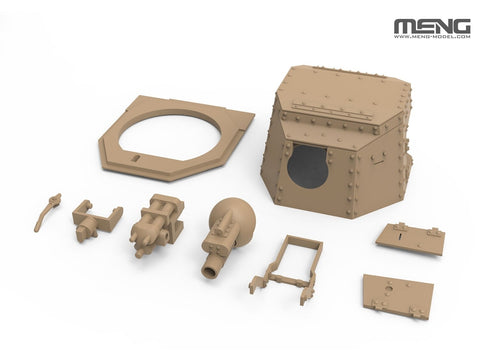 Meng TS-059 Renault FT 75 BS 1/35 plastikinis tanko modelio rinkinys