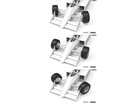 McLaren MP4/4 1988 F1 bolidas, plastikinis modelis 1/24