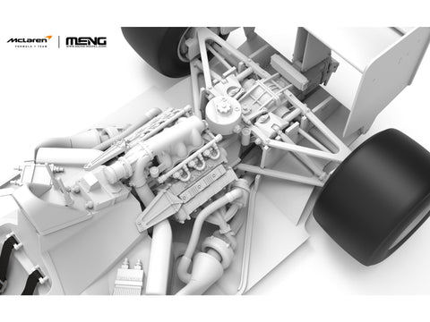 McLaren MP4/4 1988 F1 bolidas, plastikinis modelis 1/24