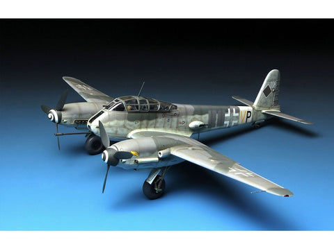 Meng Messerschmitt Me 410B-2/U4 1/48 sunkus naikintuvas, modelio rinkinys