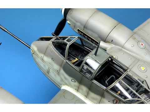 Meng Messerschmitt Me 410B-2/U4 1/48 sunkus naikintuvas, modelio rinkinys