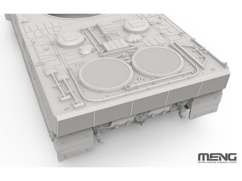 Leopard 2 A4 vokiško tanko plastikinis modelis 1/72 Meng