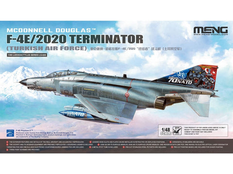 Meng F-4E/2020 Terminator Phantom II (Turkijos oro pajėgos) 1/48, LS-020