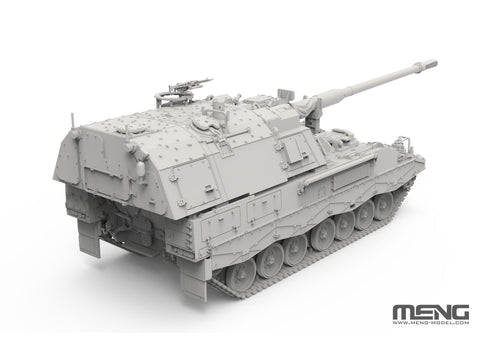 Meng Panzerhaubitze 2000 1/72 – savaeigės haubicos plastikinis modelis