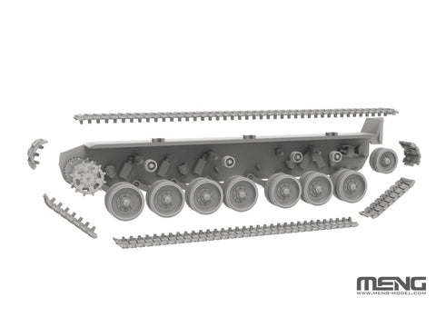 Meng Panzerhaubitze 2000 1/72 – savaeigės haubicos plastikinis modelis