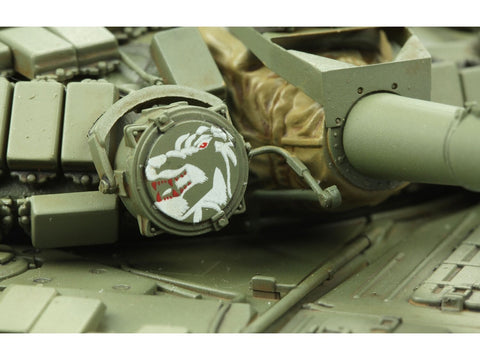 Meng T-72B1 rusų pagrindinis kovos tankas 1/35 plastikinis modelis TS-033