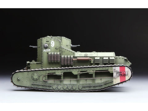 Meng britų vidutinis tankas Mk.A Whippet 1/35 plastikinis modelis