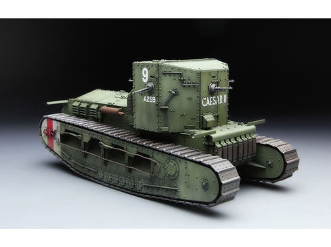 Meng britų vidutinis tankas Mk.A Whippet 1/35 plastikinis modelis