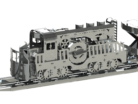 Metal Time Heavy Loco – mechaninis metalinis lokomotyvo konstruktorius, 234 d.