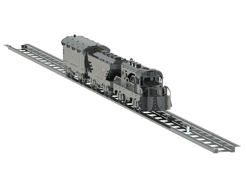 Metal Time Heavy Loco – mechaninis metalinis lokomotyvo konstruktorius, 234 d.