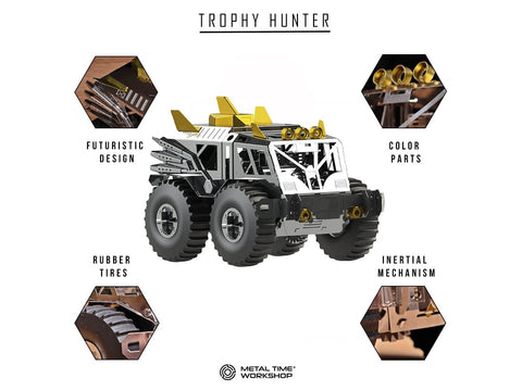 Metal Time Trophy Hunter metalinis mechaninis konstruktorius MT056