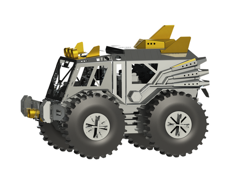Metal Time Trophy Hunter metalinis mechaninis konstruktorius MT056