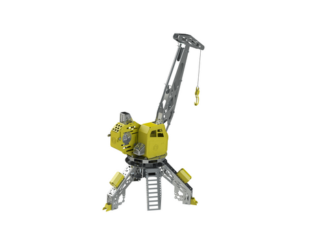 Metal Time Mighty Machine metalinis mechaninis konstruktorius MT055