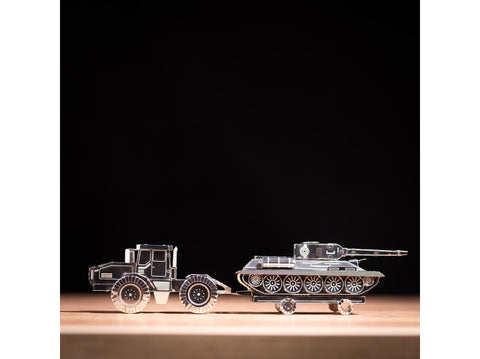 Metal Time metalinis traktoriaus Slobozhanets 1:72 konstruktorius MT074