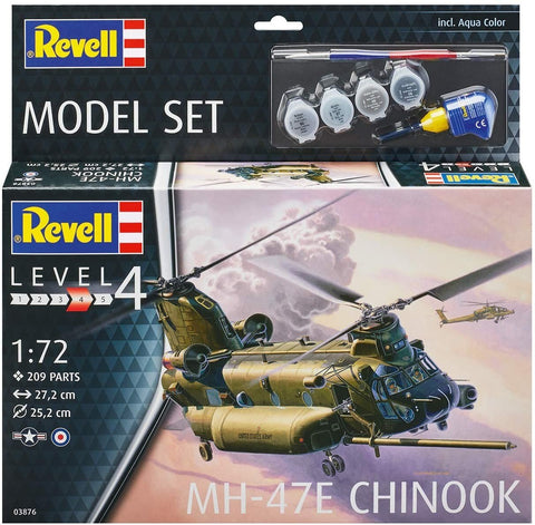 Revell: MH - 47 Chinook - PLASTIKINIS modeliavimo rinkinys - HOBI.LT 🇱🇹