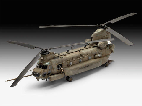 Revell: MH - 47 Chinook - PLASTIKINIS modeliavimo rinkinys - HOBI.LT 🇱🇹