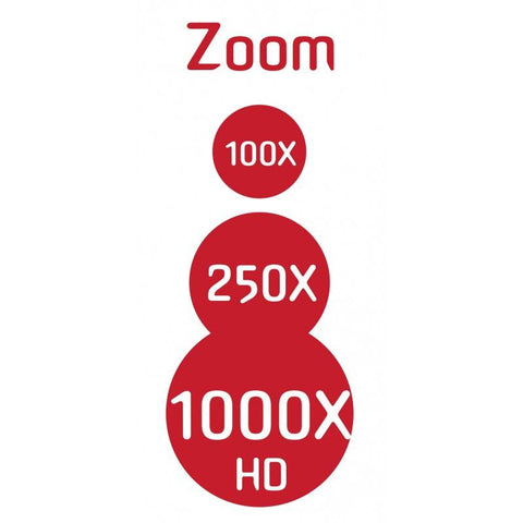 Metalinis mikroskopas 1000x HD vaikams nuo 8 m. su 50 eksperimentų