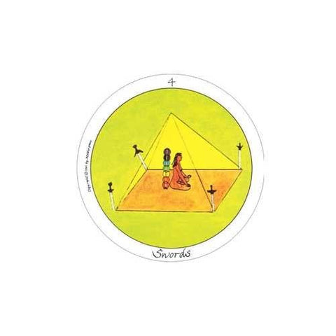 US Games Systems: Mini Motherpeace Round kortų ir knygos rinkinys - HOBI.LT 🇱🇹