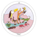 US Games Systems: Mini Motherpeace Round Tarot kortos - HOBI.LT 🇱🇹