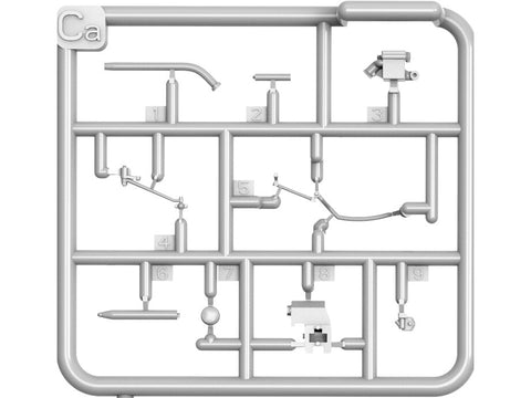 MiniArt Fordson N traktorius, oranžinis, 1939 m., 1/35