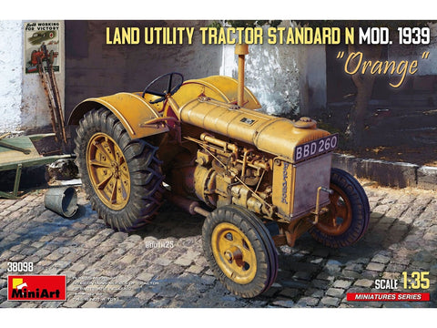 MiniArt Fordson N traktorius, oranžinis, 1939 m., 1/35