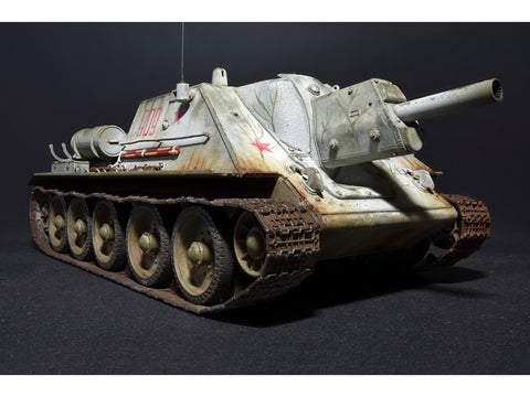 Miniart SU-122 ankstyvas savaeigis pabūklas, 1/35 surinkimo rinkinys