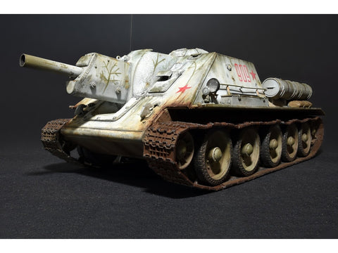 Miniart SU-122 ankstyvas savaeigis pabūklas, 1/35 surinkimo rinkinys