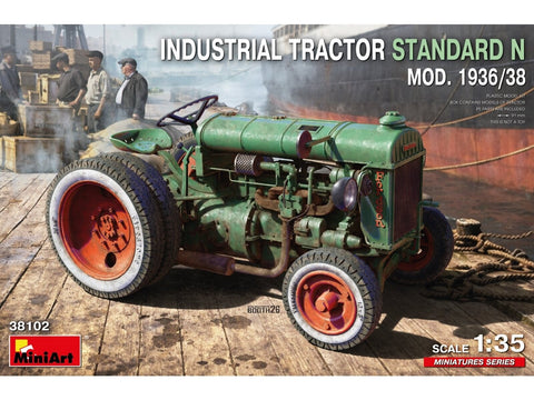 Fordson N 1936/38 pramoninis traktorius 1/35 plastikinis modelis
