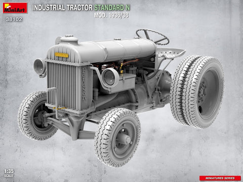 Fordson N 1936/38 pramoninis traktorius 1/35 plastikinis modelis