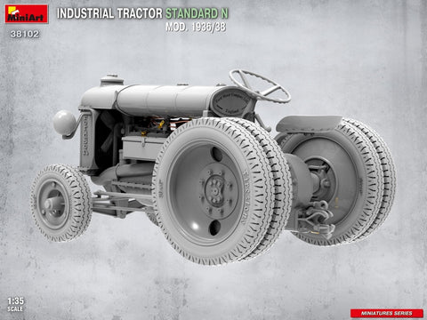 Fordson N 1936/38 pramoninis traktorius 1/35 plastikinis modelis