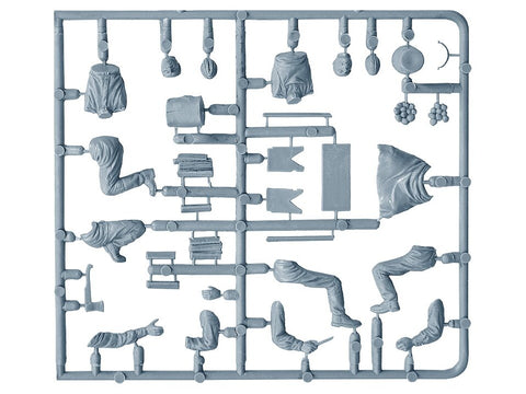 MiniArt Sovietų lauko virtuvė PK-42, 1/35, su 4 figūromis (35061)