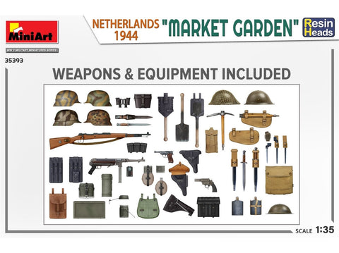 Miniart Market Garden Nyderlandai 1944 plastikinis modelis 1/35