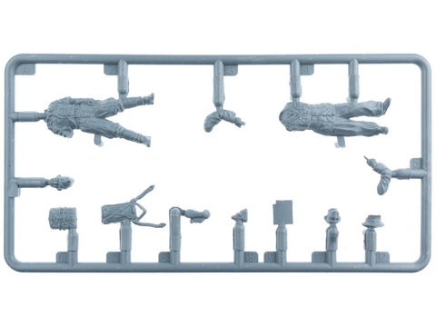 Miniart vokiečių ir rumunų pilotai su žemės įgula 1/48 figūrėlės