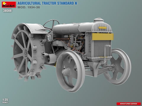 Miniart Fordson N 1934–36 traktoriaus plastikinis modelis 1/35