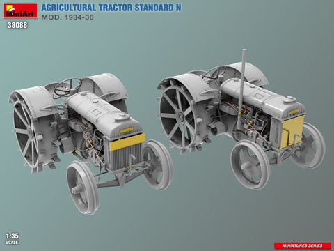 Miniart Fordson N 1934–36 traktoriaus plastikinis modelis 1/35